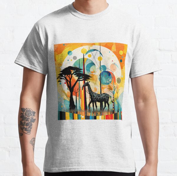 Item preview, African Savanna Bauhaus Design designed and sold by ArtificialGenes.