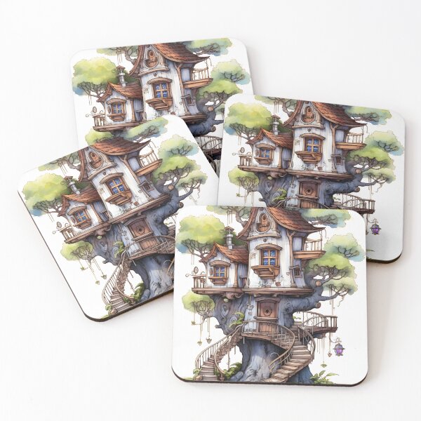 Item preview, Whimsical Treehouse | Sketch designed and sold by Shirtastically.