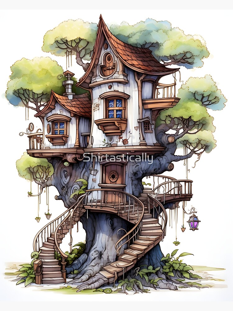 Whimsical Treehouse | Sketch