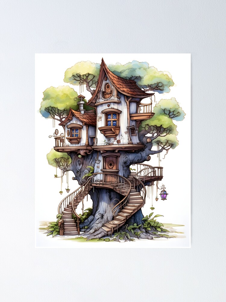 Whimsical Treehouse | Sketch
