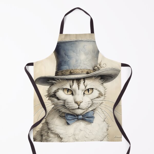 Item preview, [AI Art] Cheeky cat with hat designed and sold by Sissle.