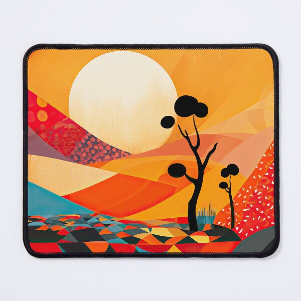 Item preview, African Savanna Bauhaus Design designed and sold by ArtificialGenes.