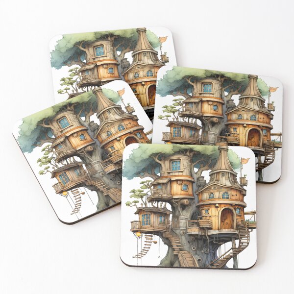 Item preview, Whimsical Treehouse | Sketch designed and sold by Shirtastically.