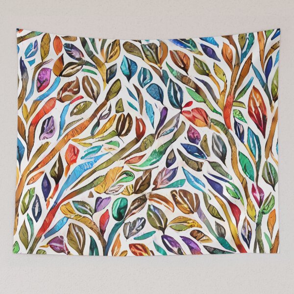 Item preview, Floral Fire designed and sold by Poetic Patterns Studio.