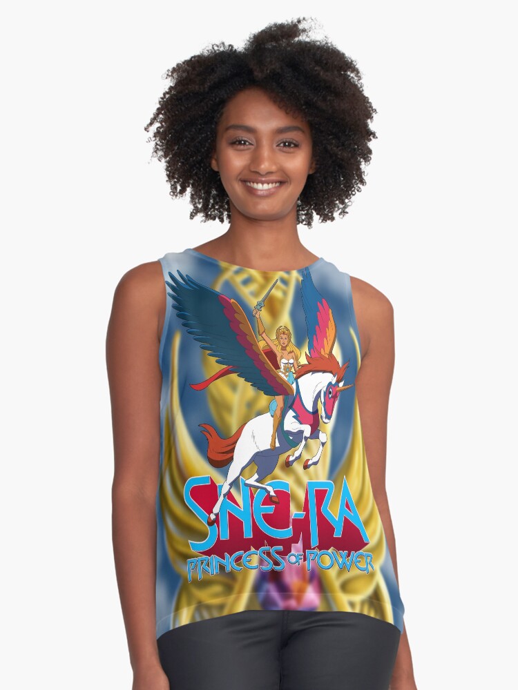 Vista previa del artículo con la obra «Blusa sin mangas», diseñado y vendido por InkyIcarus.