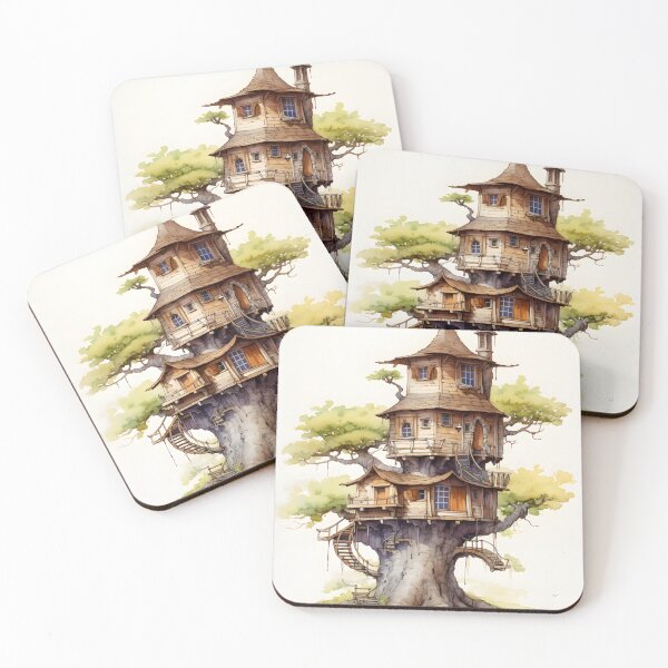 Item preview, Whimsical Treehouse | Sketch designed and sold by Shirtastically.