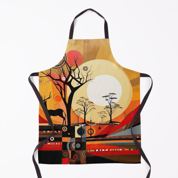 Artikelvorschau, African Savanna Bauhaus Design entworfen und verkauft von ArtificialGenes.