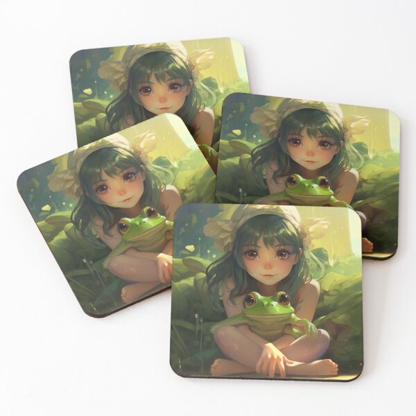 Item preview, Girl with Frog designed and sold by Sunmoonlove.