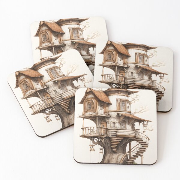 Item preview, Whimsical Treehouse | Sketch designed and sold by Shirtastically.