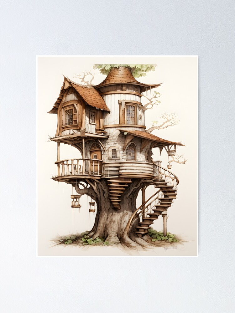 Whimsical Treehouse | Sketch