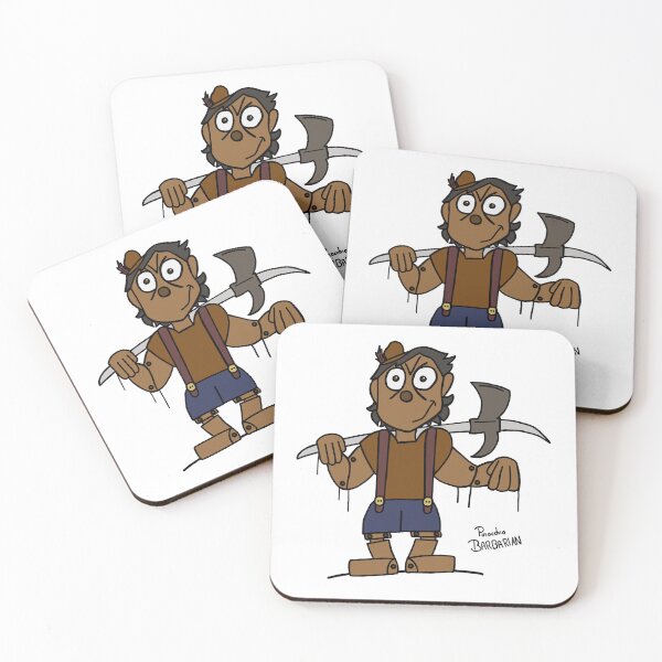 Item preview, Pinocchio as a barbarian designed and sold by JatoLino.