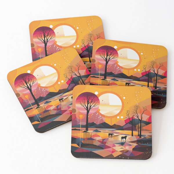 Item preview, African Savanna Bauhaus Design designed and sold by ArtificialGenes.