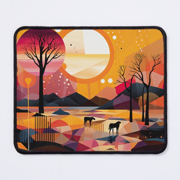 Item preview, African Savanna Bauhaus Design designed and sold by ArtificialGenes.