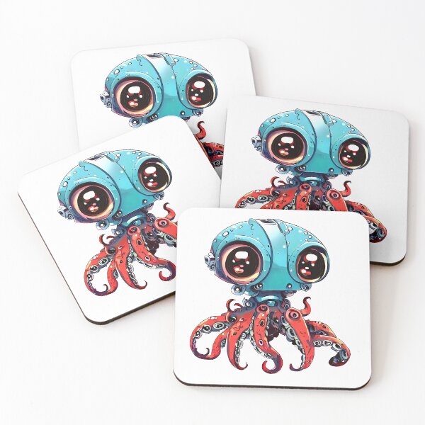Item preview, Robo-Octopus! designed and sold by kukamatsu.