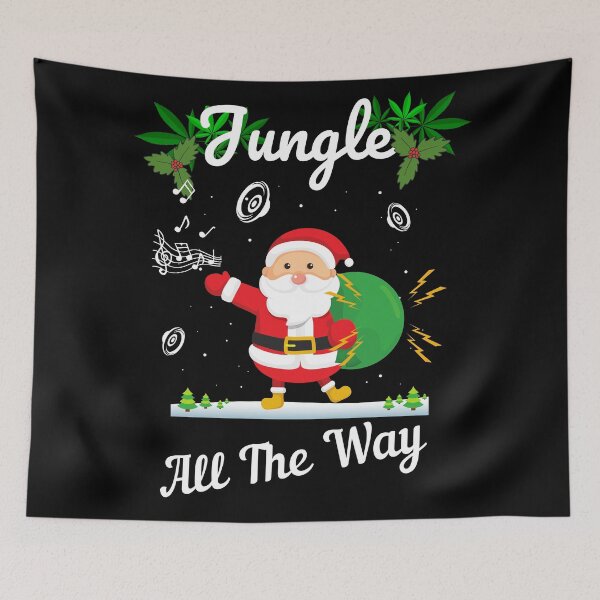 Item preview, JUNGLE ALL THE WAY SANTA designed and sold by DARKEDGEDNB.