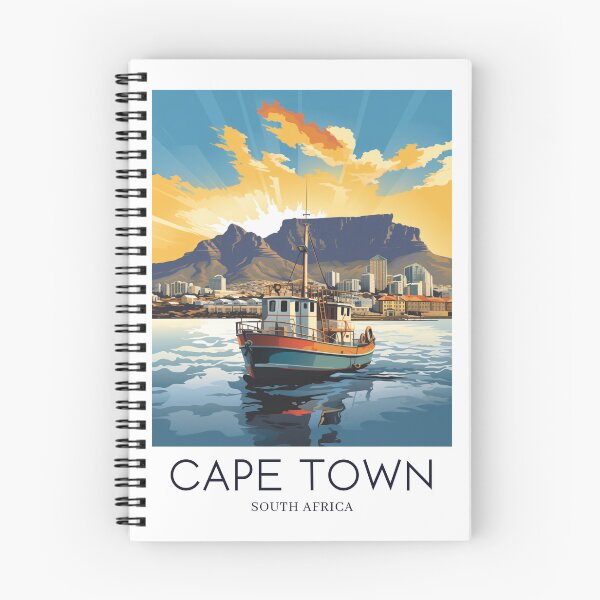 Item preview, A Pop Art Travel Print of Cape Town - South Africa  designed and sold by StudioRedKoala.