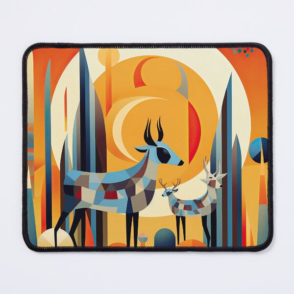Item preview, African Savanna Bauhaus Design designed and sold by ArtificialGenes.
