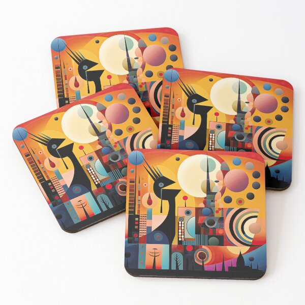 Item preview, African Savanna Bauhaus Design designed and sold by ArtificialGenes.