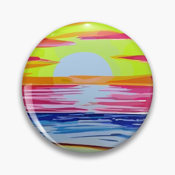Item preview, Sunset oil painting design designed and sold by Leivenaar.