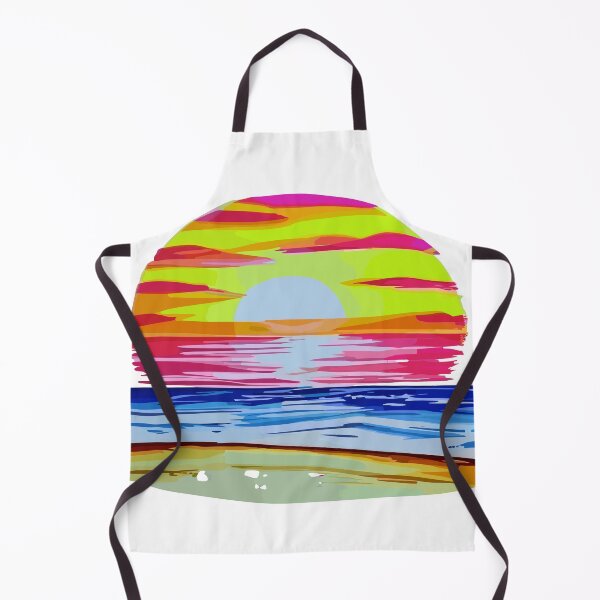 Item preview, Sunset oil painting design designed and sold by Leivenaar.