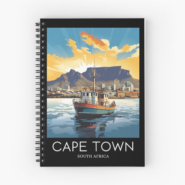 Item preview, A Pop Art Travel Print of Cape Town - South Africa  designed and sold by StudioRedKoala.