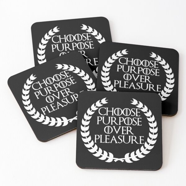 Item preview, Choose Purpose Over Pleasure, New Design designed and sold by OurPhilosophy.