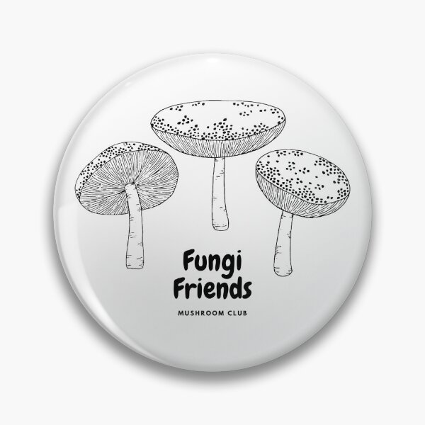 Item preview, Fungi Friends mushroom club toadstool design designed and sold by ModernAndFunky.
