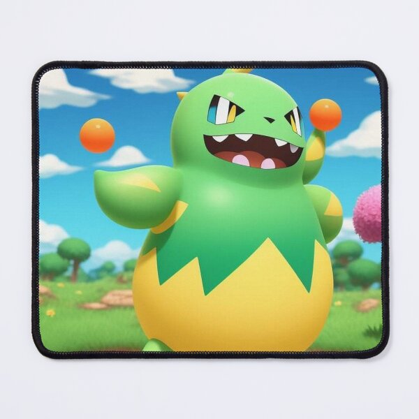 Item preview, Green cheerful bubble monster hatched from an egg  designed and sold by JaroDesign2023.