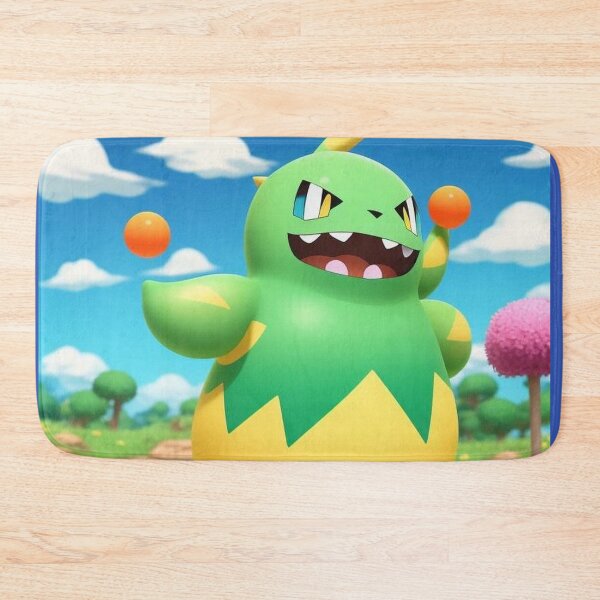 Item preview, Green cheerful bubble monster hatched from an egg  designed and sold by JaroDesign2023.