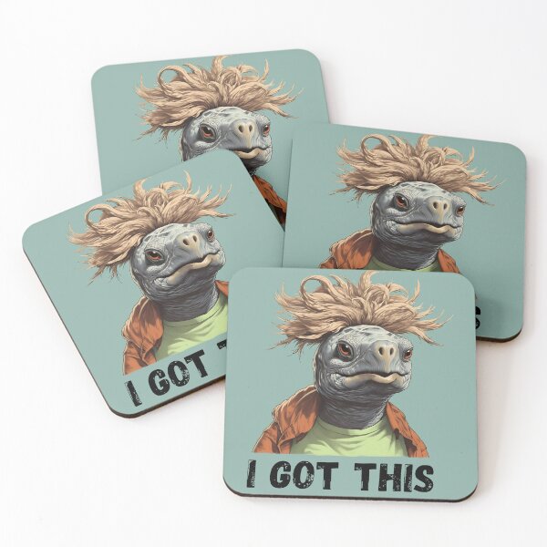 Item preview, I Got This! Turtle  designed and sold by BigBrainThreads.