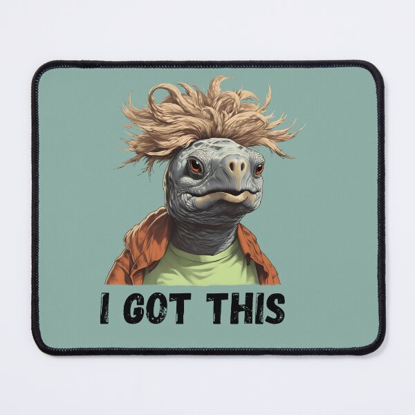 Item preview, I Got This! Turtle designed and sold by BigBrainThreads.