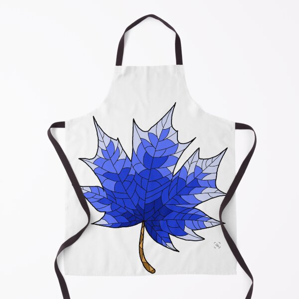 Item preview, Dark blue leaf no 3 designed and sold by mon-artist.