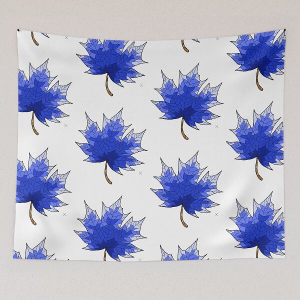 Item preview, Dark blue leaf no 3 designed and sold by mon-artist.