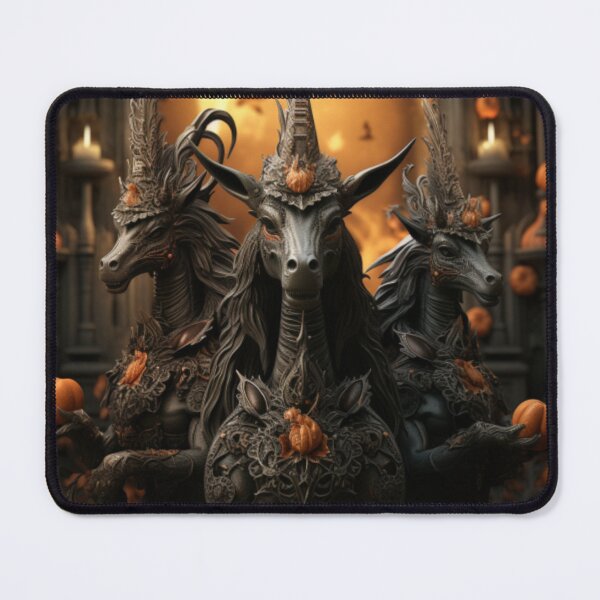 Item preview, Halloween: Forest Whimsy (Unicorn Witches) designed and sold by Digital Contours.