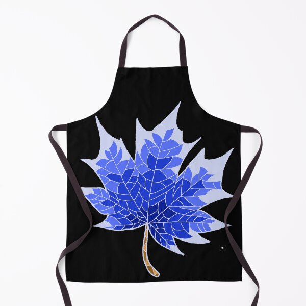 Item preview, Dark blue leaf no 4 designed and sold by mon-artist.