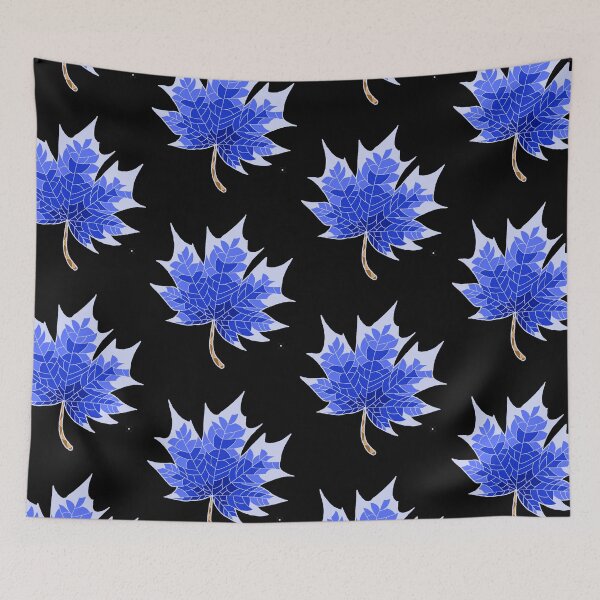 Item preview, Dark blue leaf no 4 designed and sold by mon-artist.