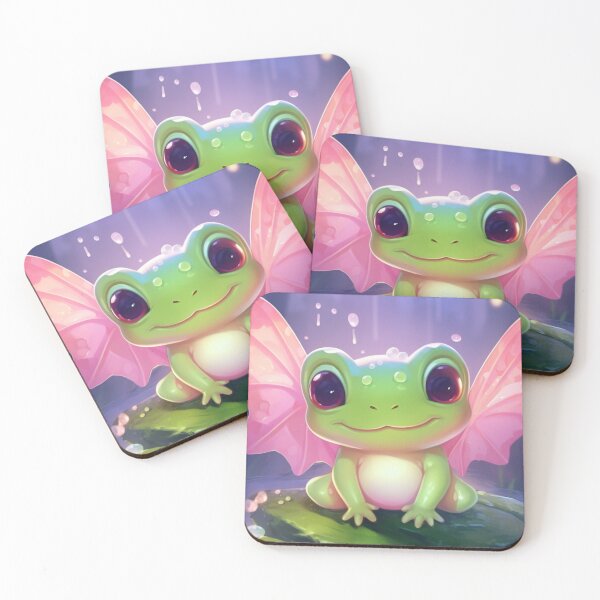 Item preview, Fairy frog, Enchanted Forest, Kawaii Style designed and sold by Sunmoonlove.