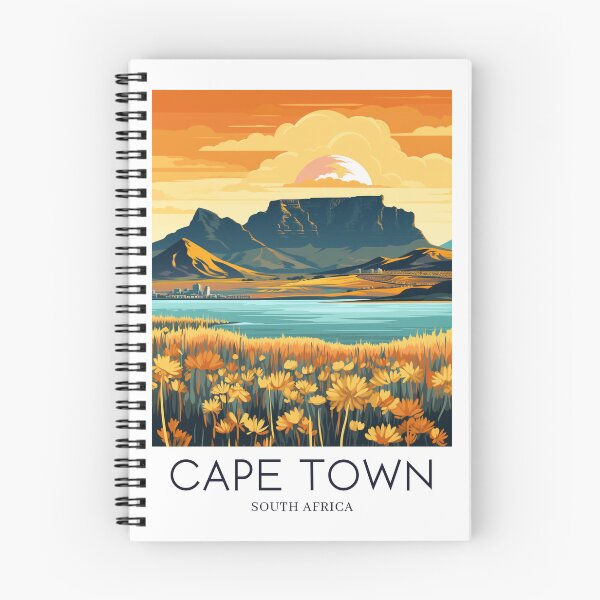 Item preview, A Pop Art Travel Print of Cape Town - South Africa  designed and sold by StudioRedKoala.