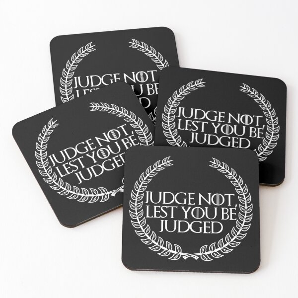 Item preview, Judge Not, Lest You Be Judged, New Design designed and sold by OurPhilosophy.