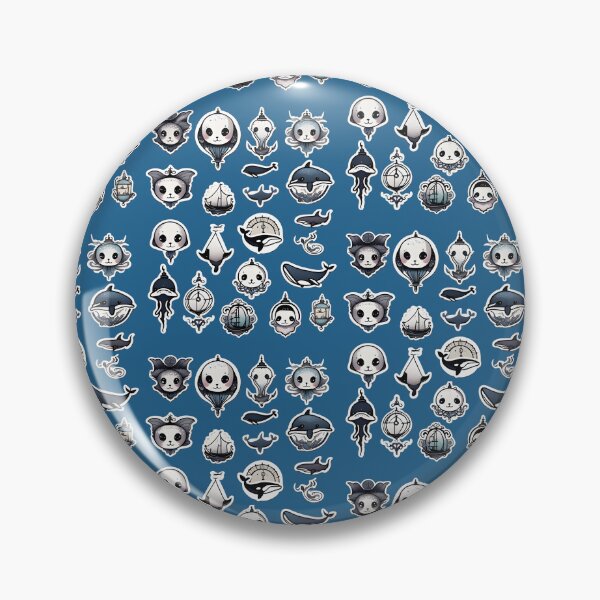 Item preview, dark sea theme pattern designed and sold by SketchysDESIGNS.