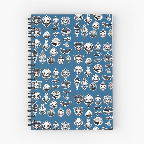 Item preview, dark sea theme pattern designed and sold by SketchysDESIGNS.