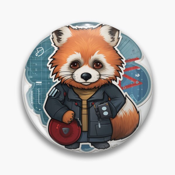 Item preview, Panda School Red Panda Scientist Red Panda Mathematic designed and sold by ArtFromBeyond.