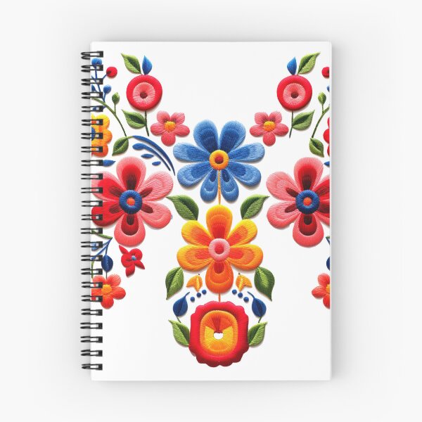 Item preview, Embroidered flowers  designed and sold by extraordinar-ia.