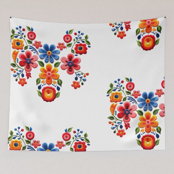 Item preview, Embroidered flowers  designed and sold by extraordinar-ia.