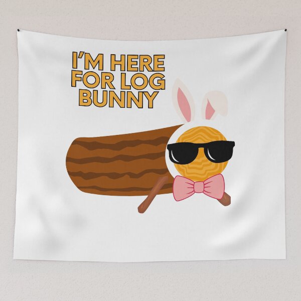 Item preview, Log Bunny Halloween Horror Nights designed and sold by HeyItsMeeTee.