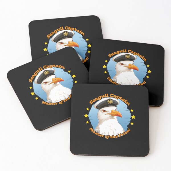 Item preview, Seagull Captain - French Fry Expert On The Beach designed and sold by sbachstroem.