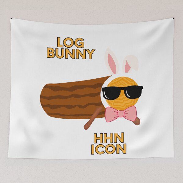 Item preview, Log Bunny Halloween Horror Nights Hollywood designed and sold by HeyItsMeeTee.