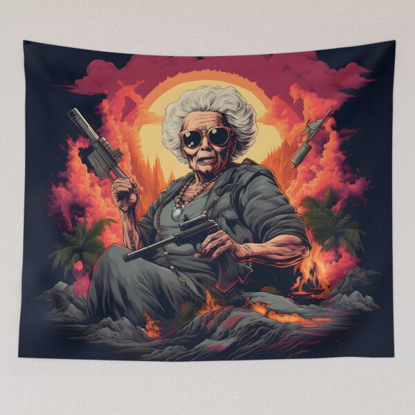 Item preview, Granny Warrior 5 designed and sold by NavyPanda.