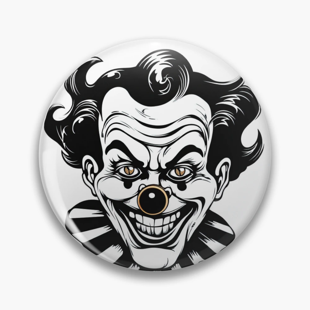 Vintage Creepy Clown