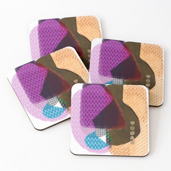 Item preview, Textural Bright Forms designed and sold by CecilesteesToo.
